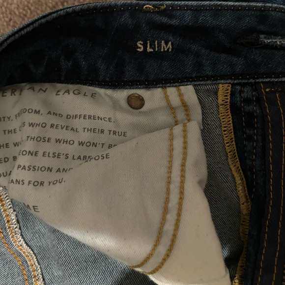 Slim Straight Leg Men’s Jeans - 33/34 - Picture 4 of 4